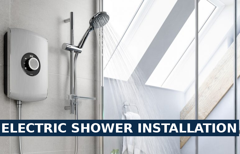 Electric shower installation Kilburn
